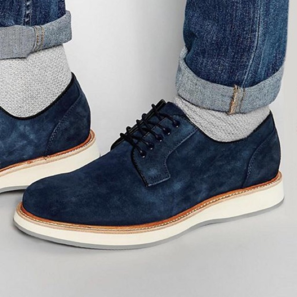 BRAND NEW Aldo Blue Suede Shoes